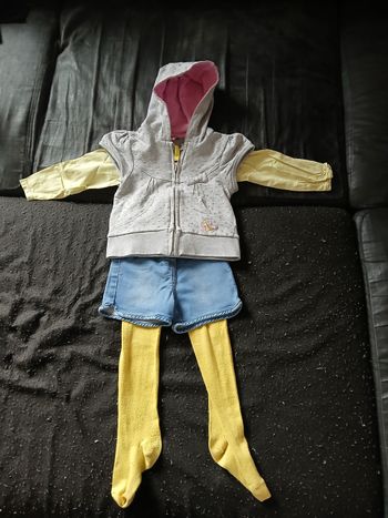 Ensemble 4 pièces 24 mois fille 