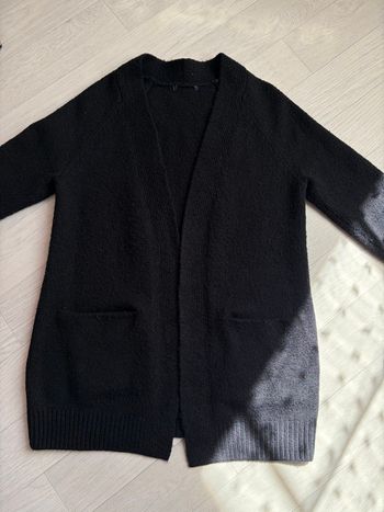 Gilet long noir 