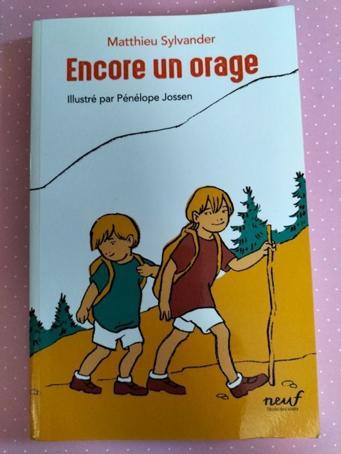 Livre enfant L'école des loisirs Encore un orage
