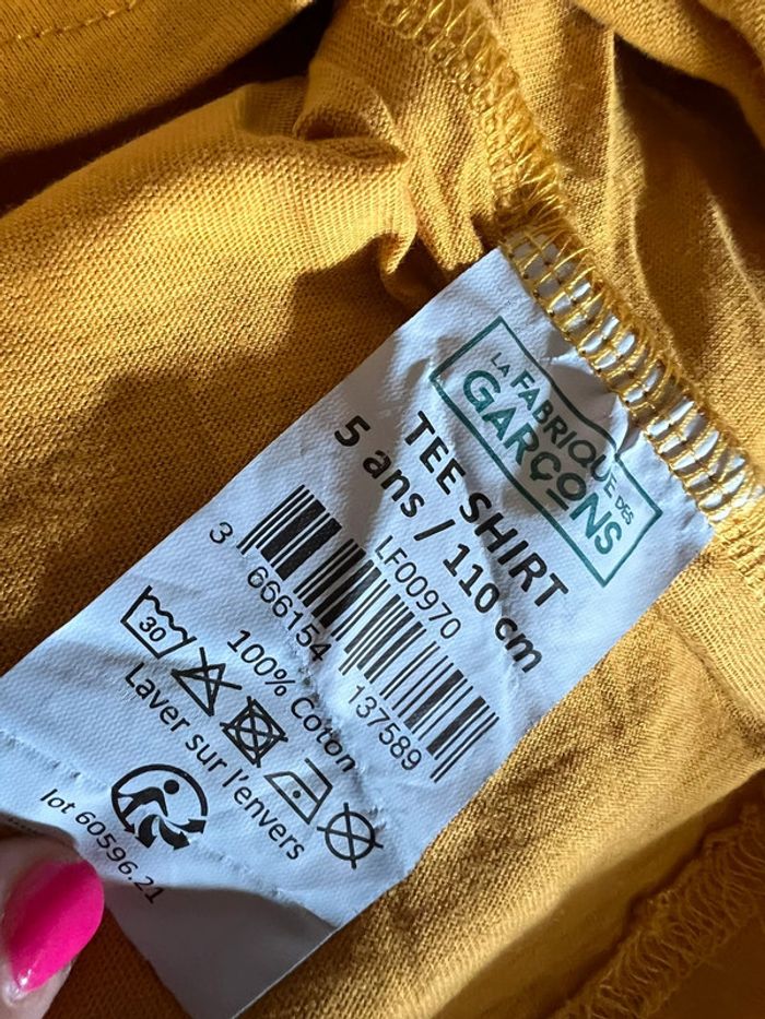 Joli teeshirt la fabrique des garçons - photo numéro 4