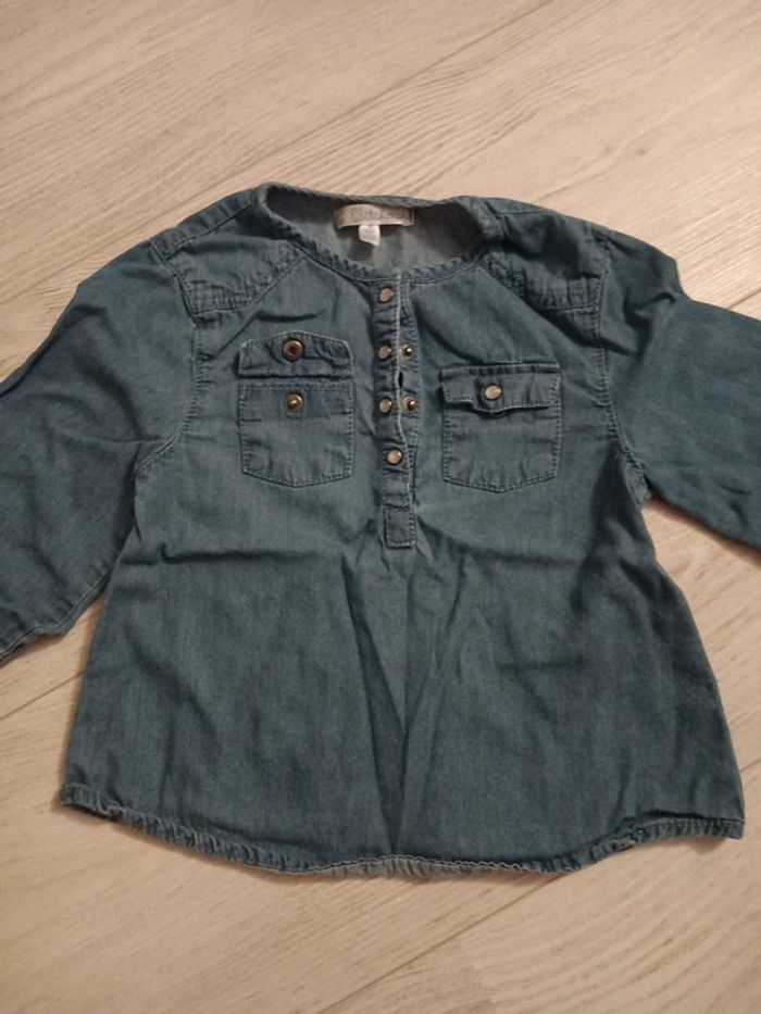 Chemise tunique fille
