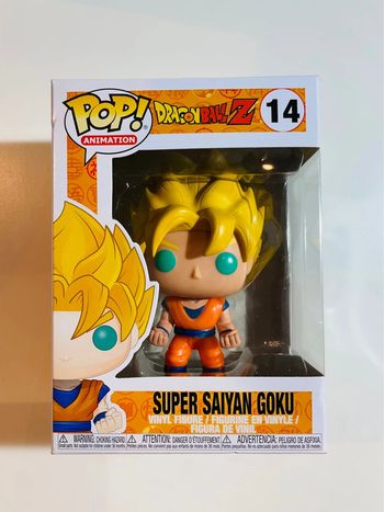 Pop funko dragonball Z 14 super saiyan goku