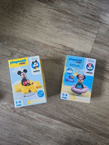 Playmobil mickey 1 2 3 neufs