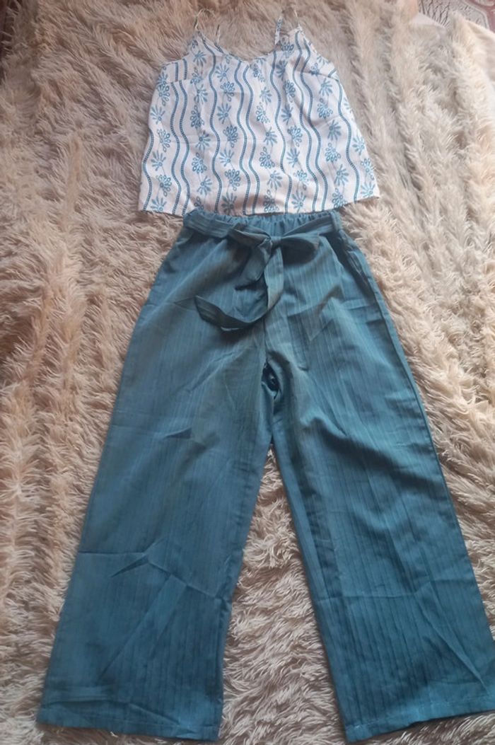 Ensemble top + pantalon - photo numéro 2