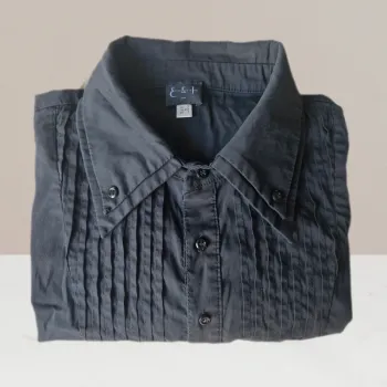 Chemise à manches longues noir - Un Deux Trois - Taille 38