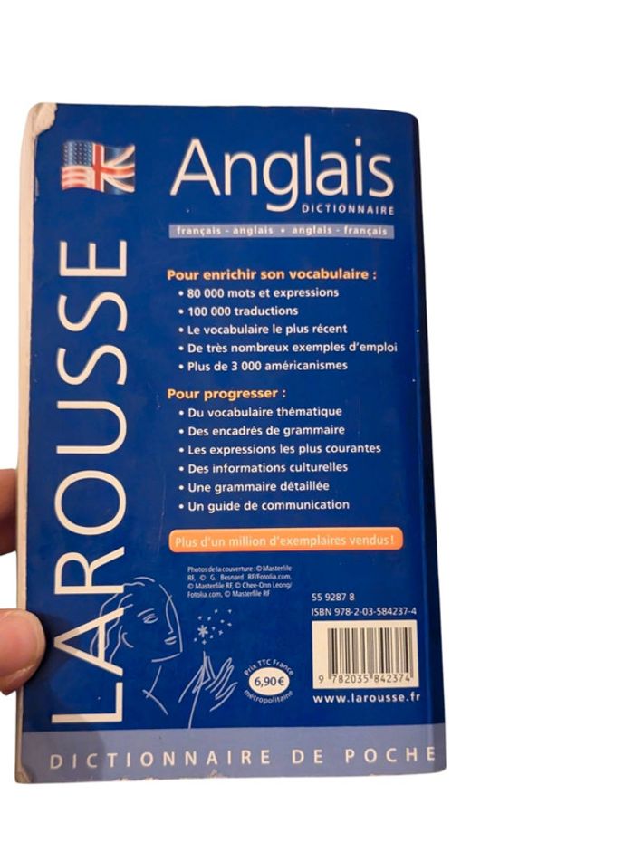 Dictionnaire anglais français Larousse - photo numéro 3