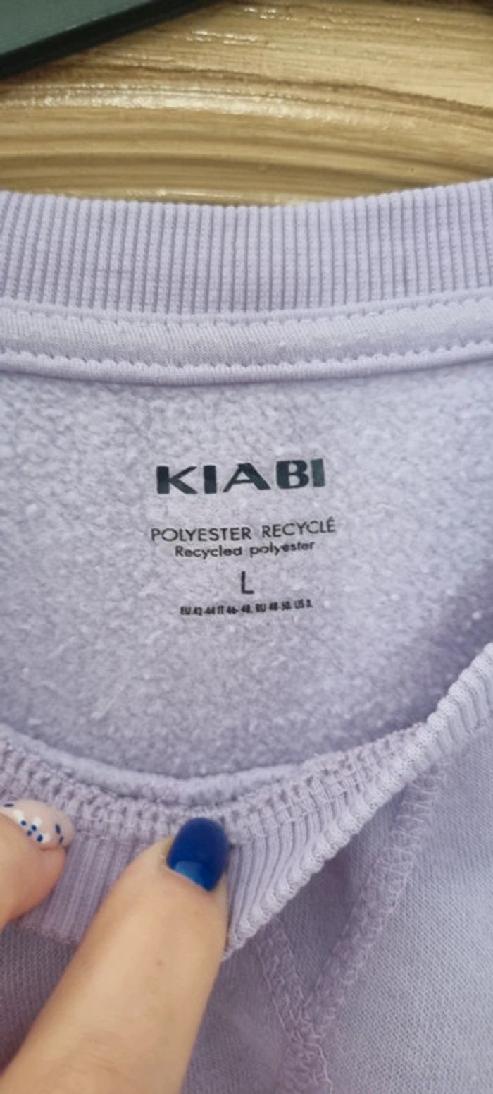 Sweat court violet - Kiabi - photo numéro 3
