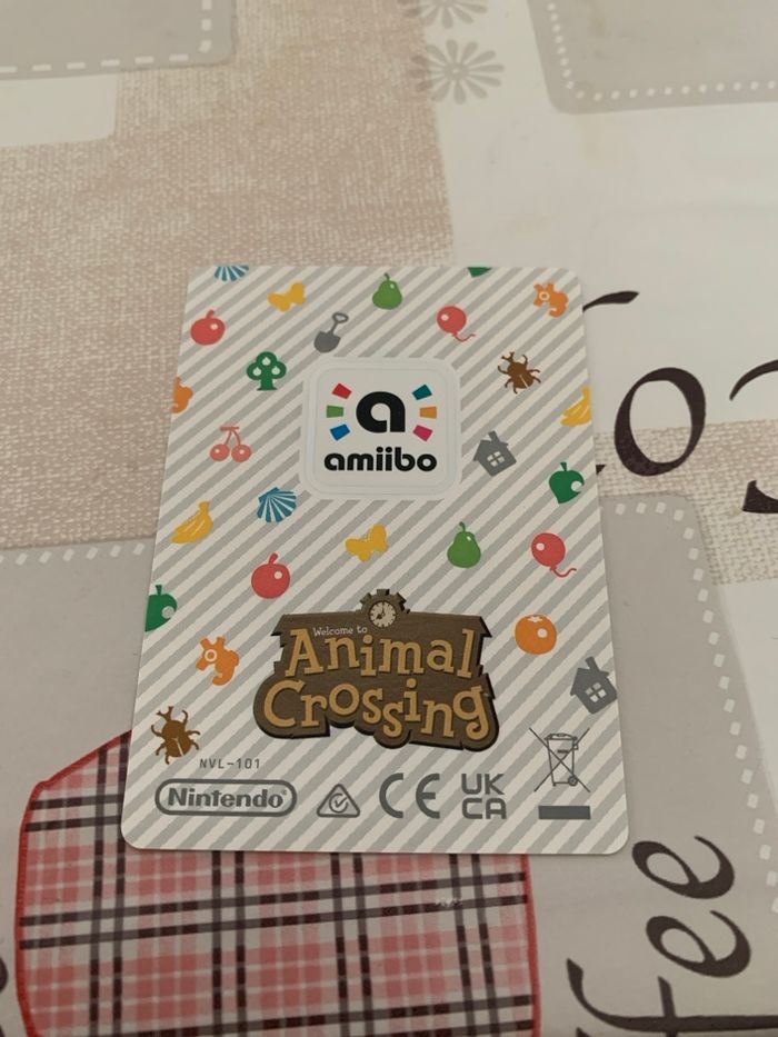Carte amiibo animal crossing mitzi 226 - photo numéro 2