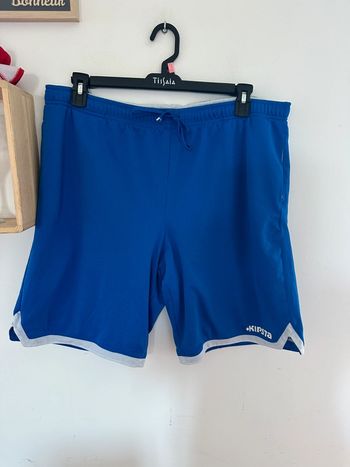 Short, réversible, bleu et blanc Kipsta homme xxl
