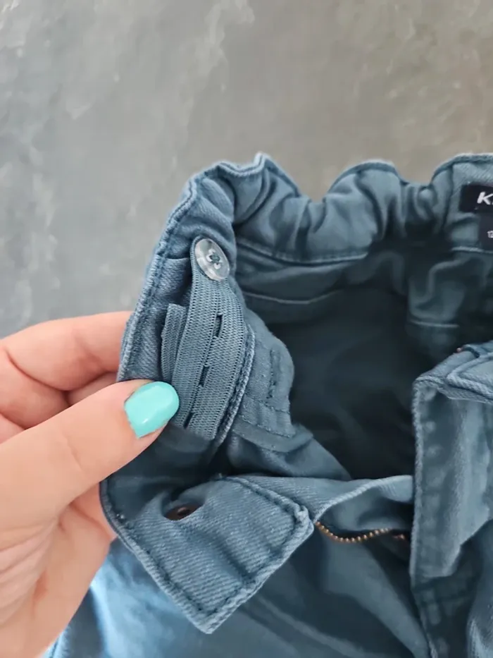 Short jean bleu 7 ans - photo numéro 3