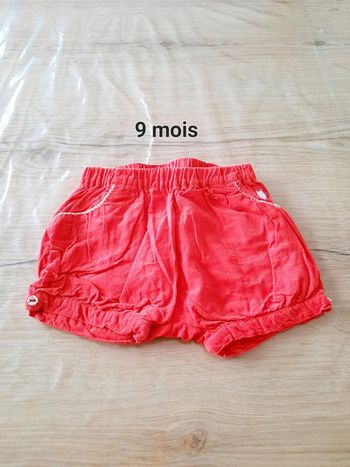Short velours obaibi
