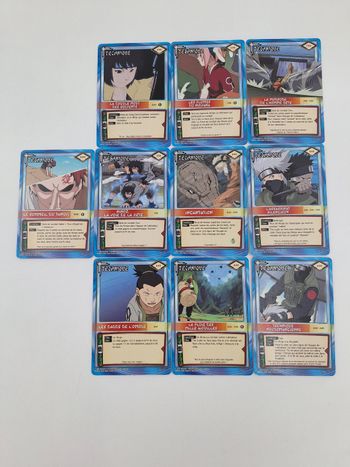 Lot 68 : 10 x Naruto FR Vintage 2006