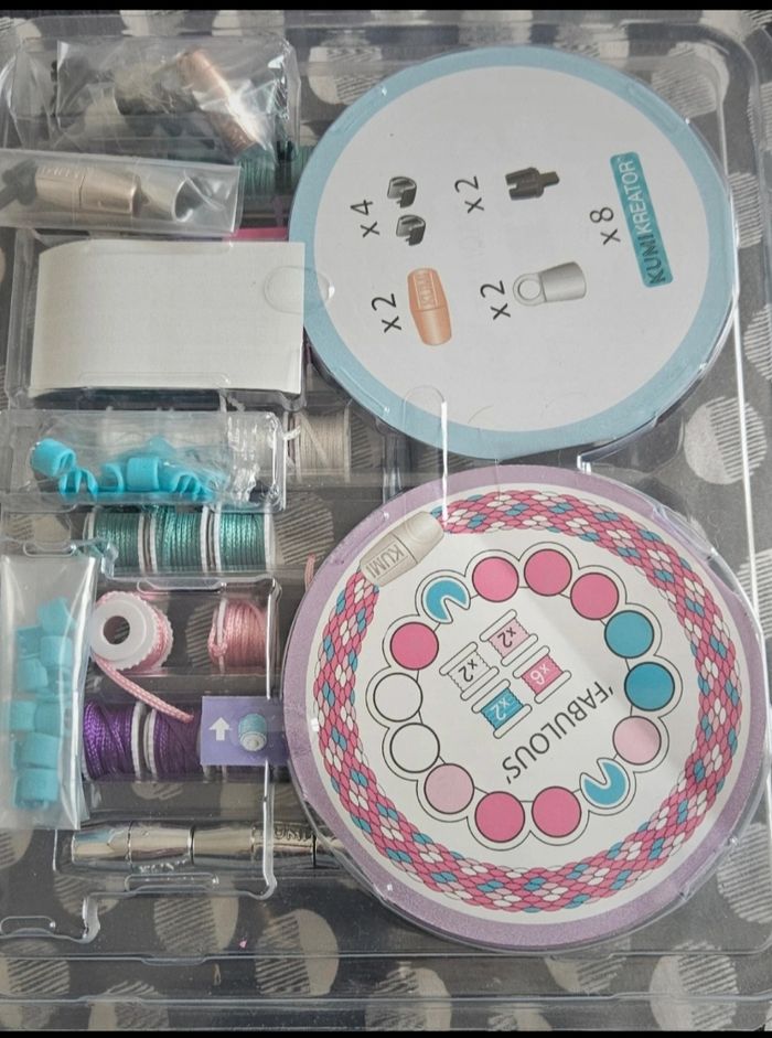 Kumikreator 2 en 1 pour faire des bracelets et des colliers - photo numéro 4