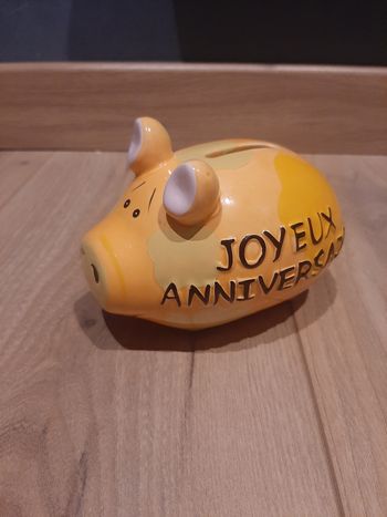 Tirelire cochon