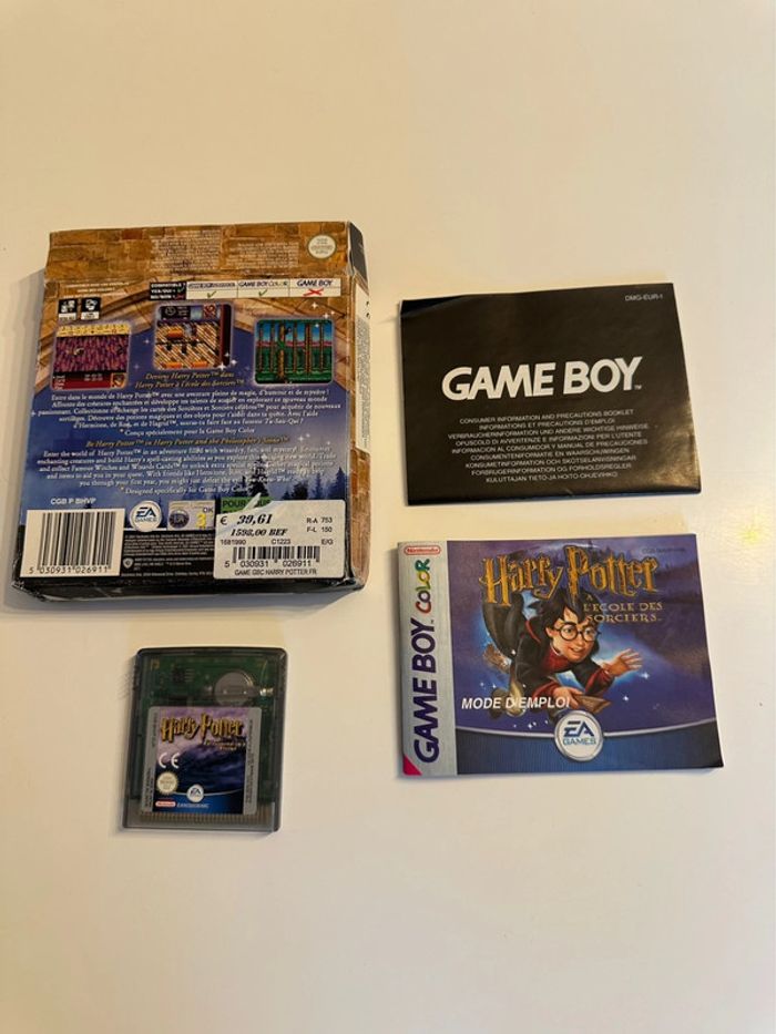 Game boy color Harry Potter - photo numéro 3