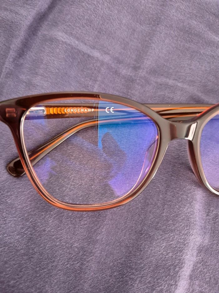 Paire de lunettes Longchamp couleur noisette - photo numéro 6