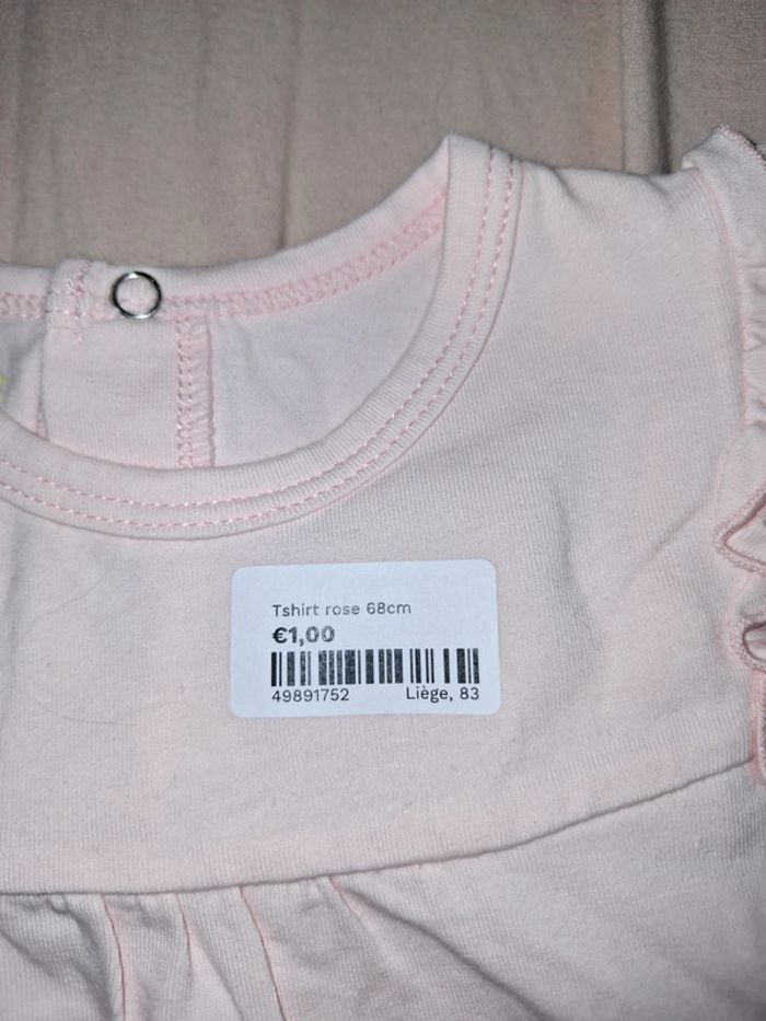 Tshirt rose - photo numéro 2