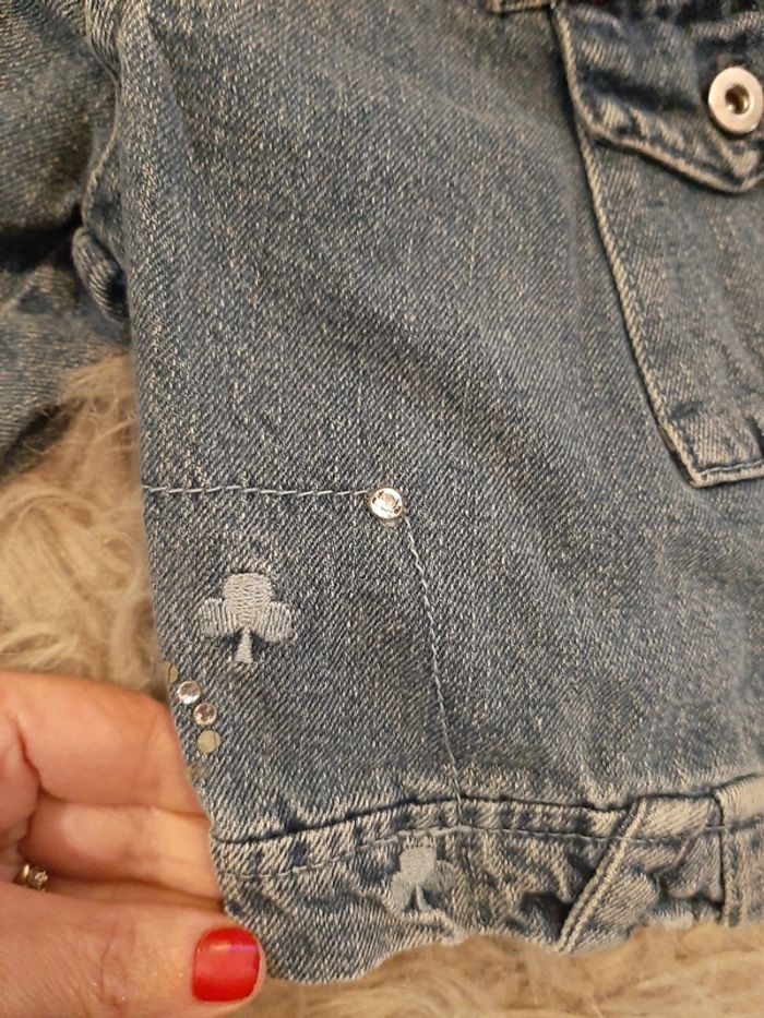 Short en jean long 92cm As de pic - photo numéro 2