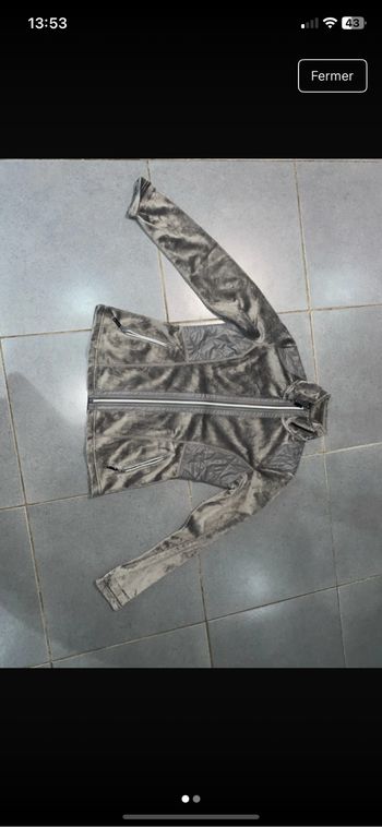 Veste polaire taupe