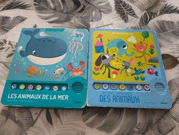 2 albums cartonnés sonores
