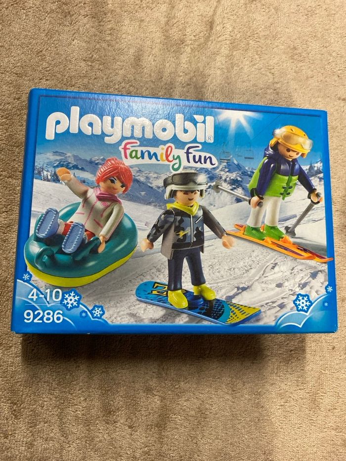 Playmobil 9286 Vacanciers aux sports d'hiver neuf