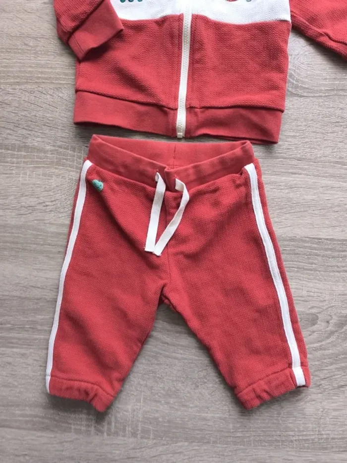 Ensemble jogging 6 mois légumes mignon sergent major - photo numéro 2