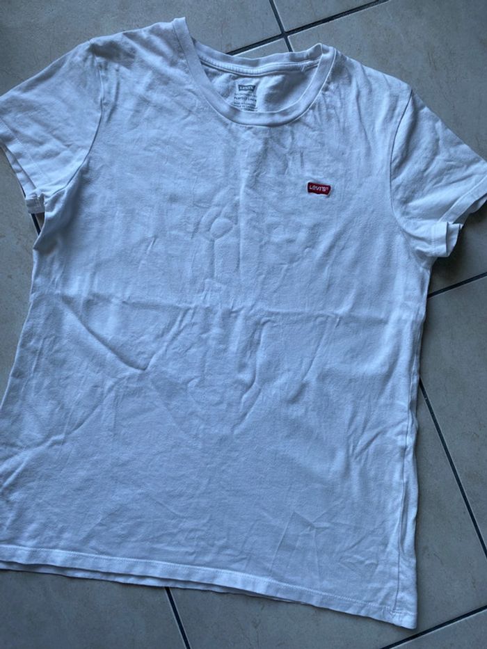 T-shirt femme blanc Levi’s 🤍 36 - photo numéro 2