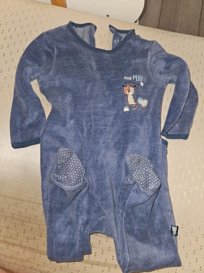 Lot 2 pyjama bleu petit bateau - photo numéro 5