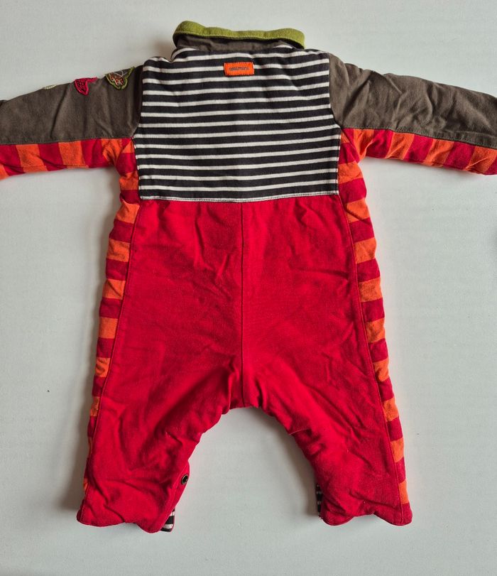 Ensemble Catimini 3 mois – grenouillère + gilet (mixte fille/garçon) - photo numéro 4