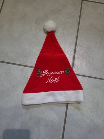 Bonnet rouge de Noël