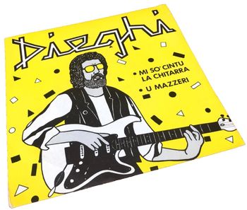 Vinyle 45 tours  Dieghi  Mi so' cintu la chitarra Ricordu LA 33   