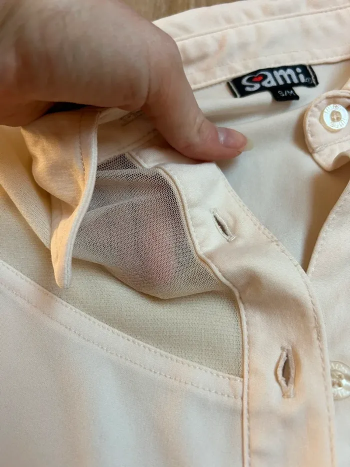 Chemise courte et cintrée vintage - photo numéro 3