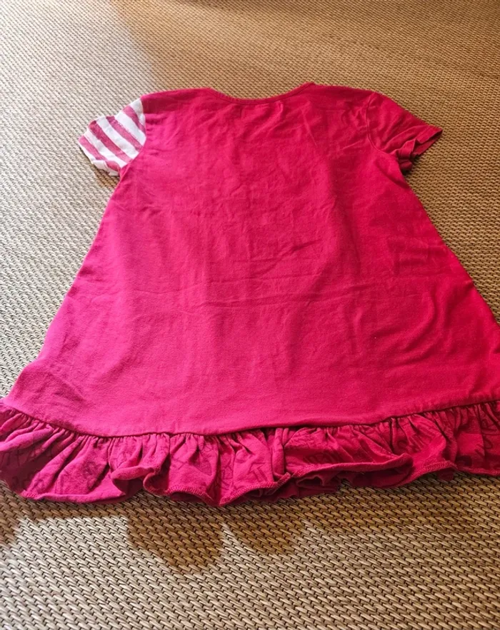 Magnifique robe fushia taille 9 ans désigual - photo numéro 3