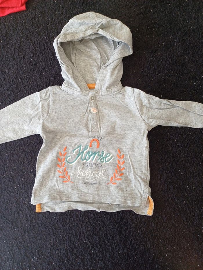 Tee shirt manche longue vertbaudet