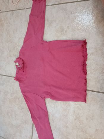 Sous pull rose