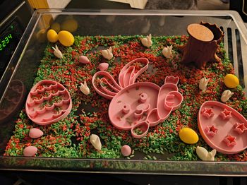 Bac sensoriel paques 