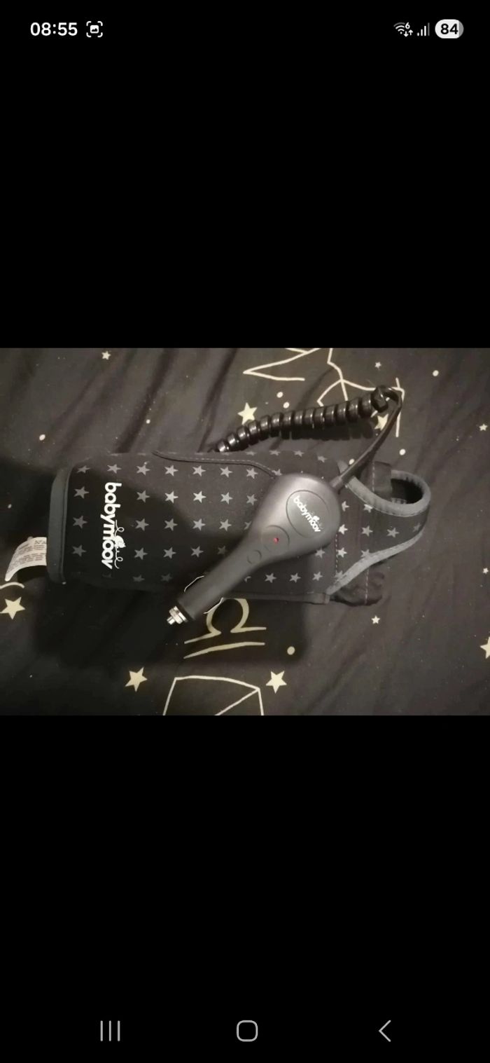 Chauffe biberon nomade