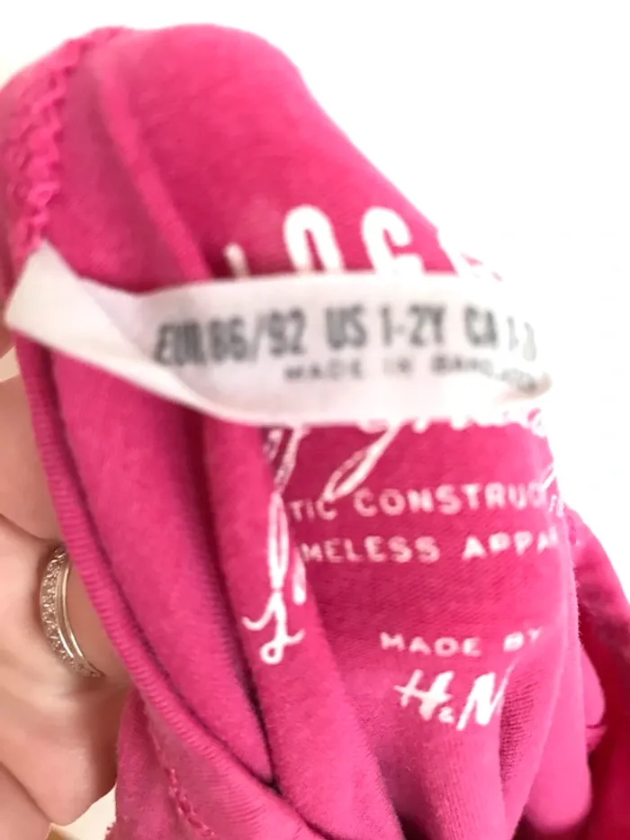 T shirt manches longues h&m 18-24 mois - photo numéro 4