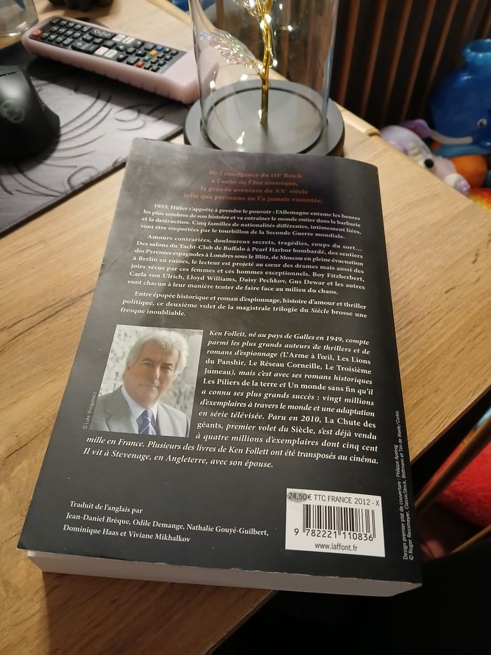 LIVRE L HIVER DU MONDE DEKEN FOLLETT - photo numéro 2