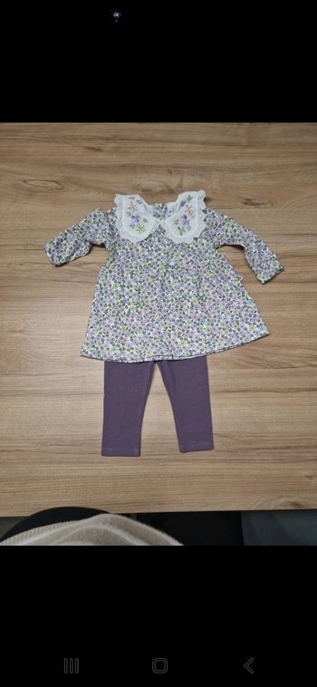 Robe + legging 6 mois
