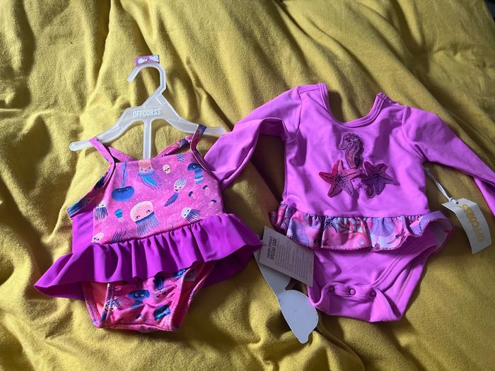 Superbes Maillot de bain fille 3/6 mois offcorss