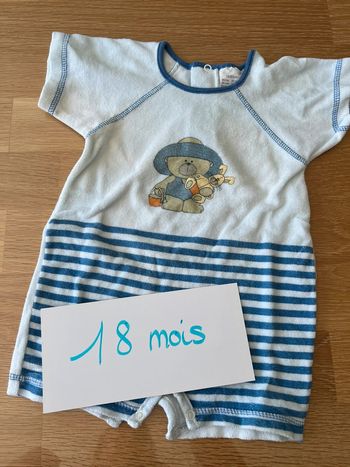 Grenouillière 18 mois