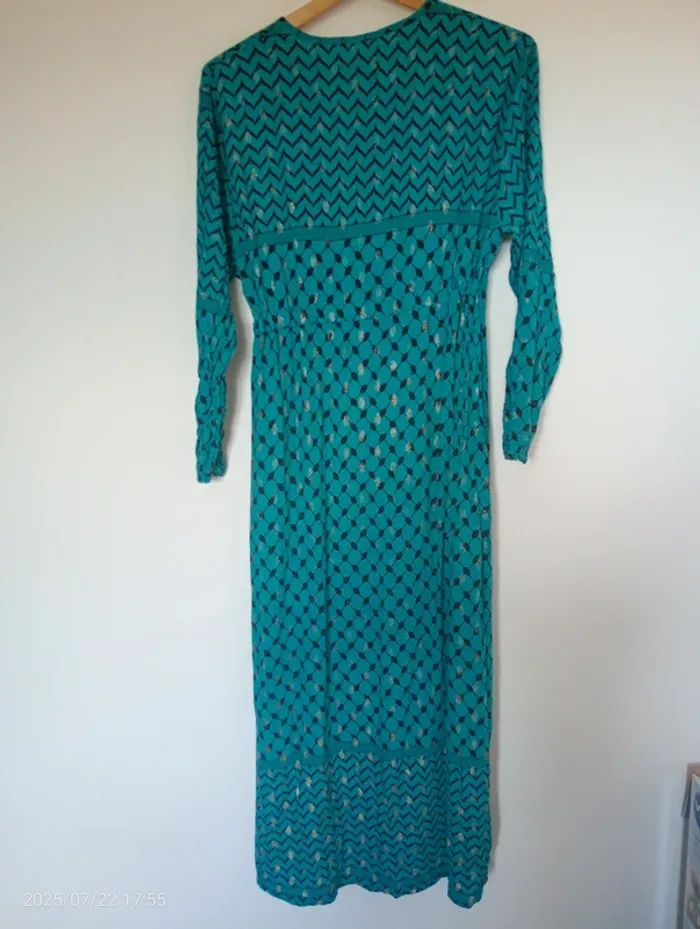Magnifique robe turquoise - photo numéro 8