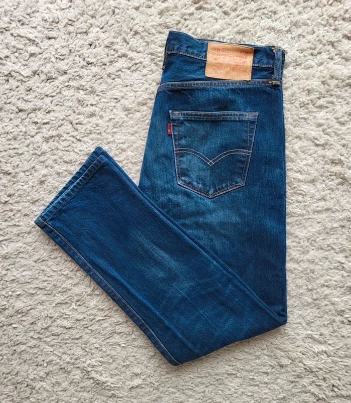 Jean Levi's 501 W32 L32 bleu