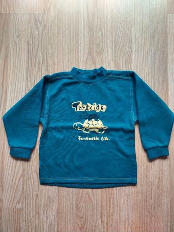 Sweat vert Tortues Sans marque