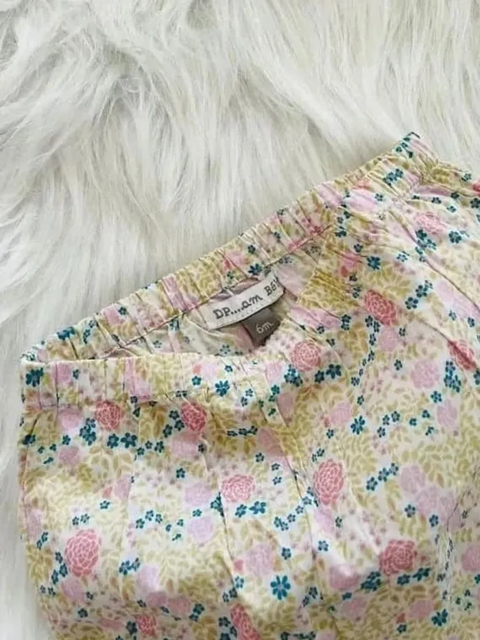 🎀Culotte bloomer DPAM bébé fille 6 mois neuf - photo numéro 2