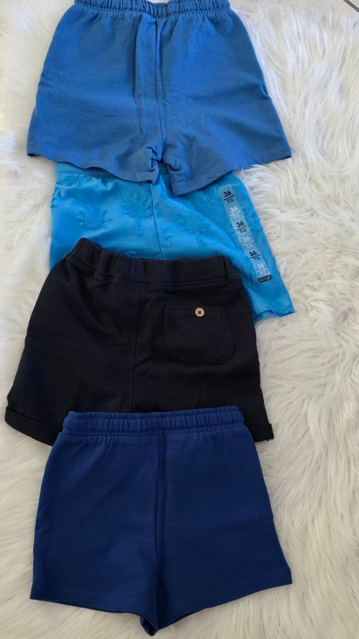 NEUFS (non portés) 🥰😍 Lot shorts 36mois Garçon 😍🥰 - photo numéro 3