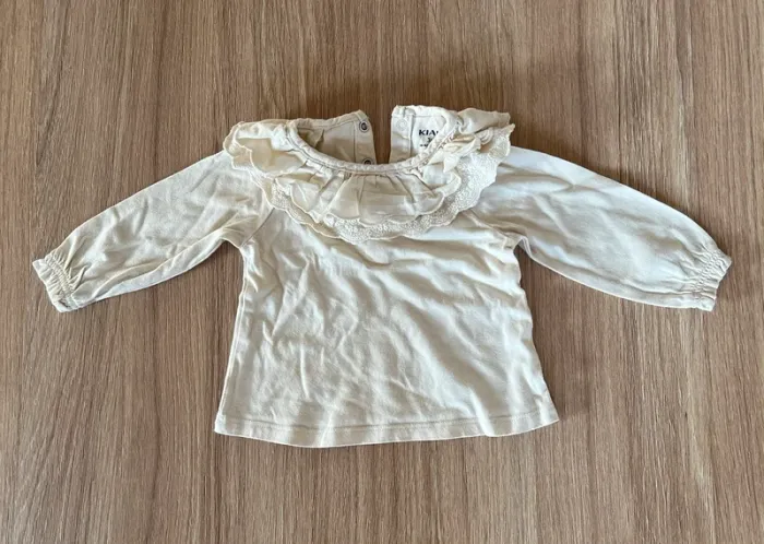 Pull léger beige Kiabi