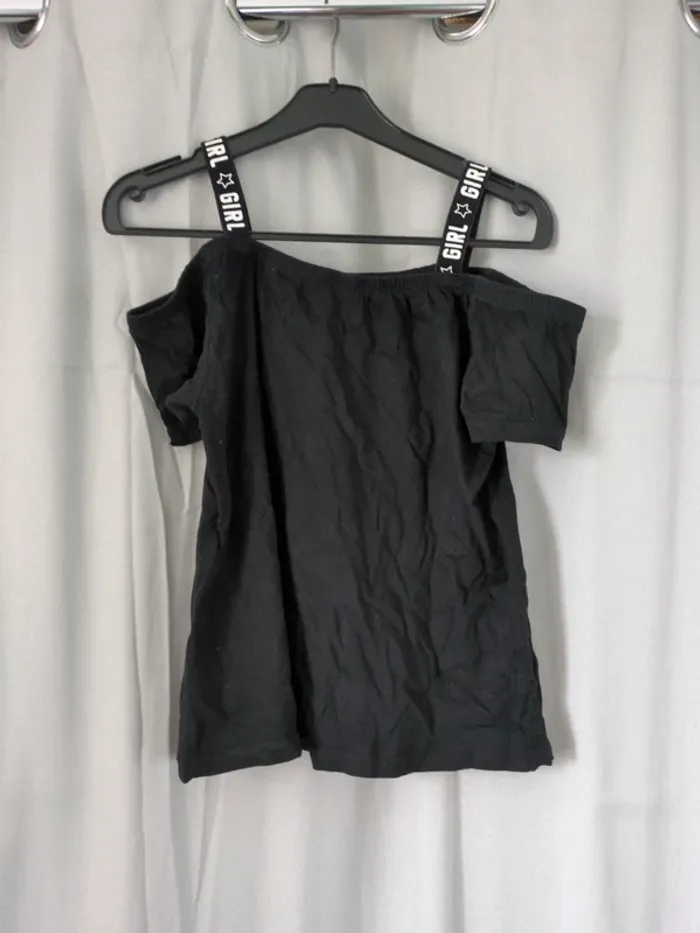Tee shirt noir - photo numéro 2