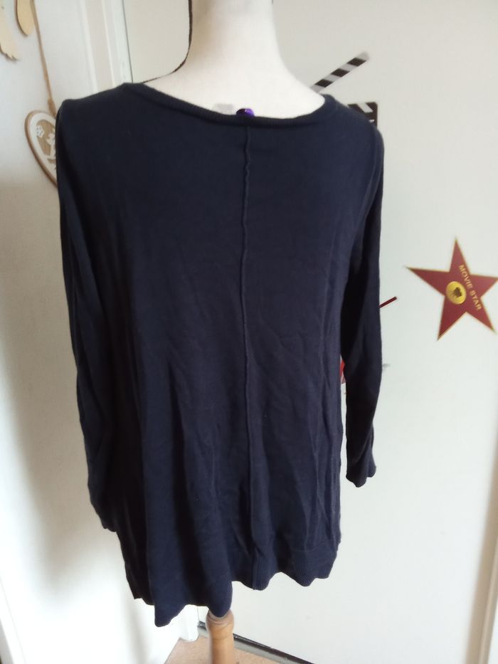 Pull grossesse couleur marine marque Séraphine taille 36, 38 ou S - photo numéro 2